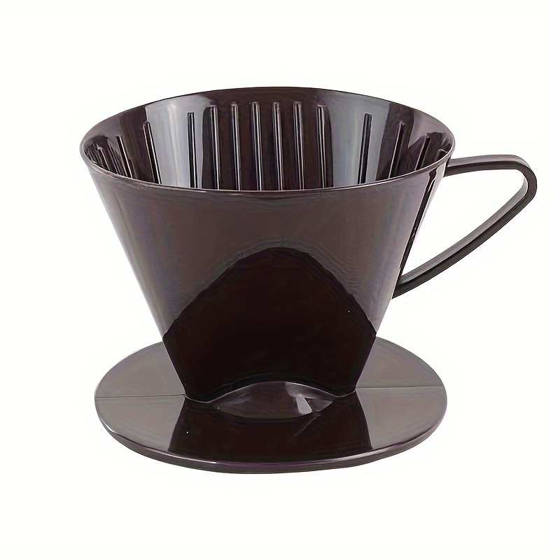 

Easy-pour Small Coffee Maker With Filter - Durable Plastic, Ideal For Home & Cafe Use