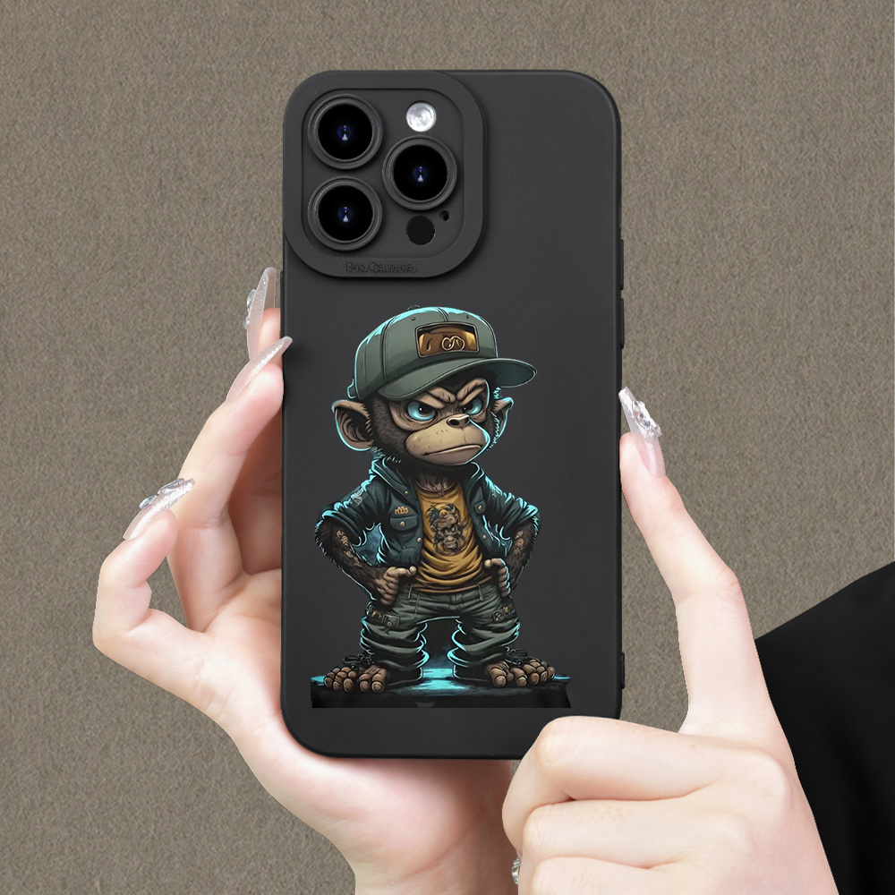 

Monkey Pattern Phone Case For Iphone15 14 13 12 11 Xs Xr X 7 8mini Plus Promax Se