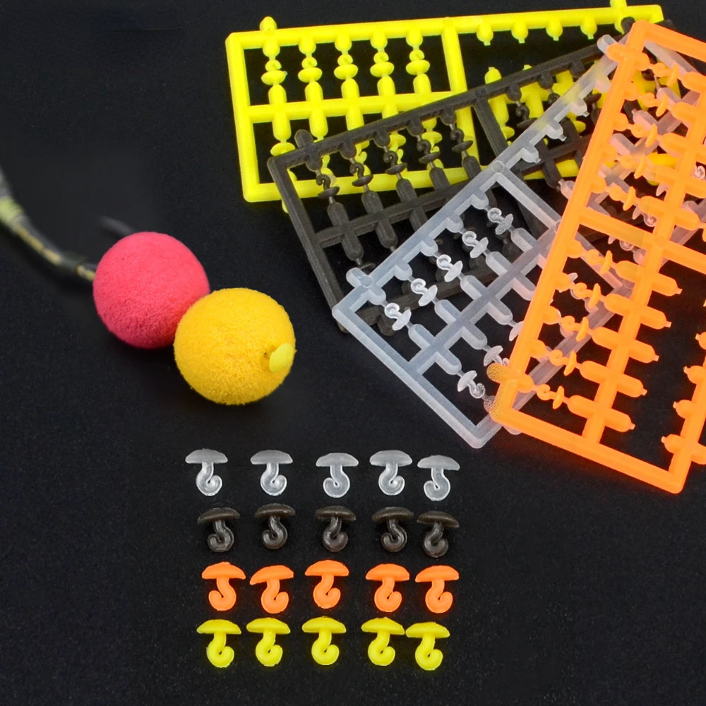1 Sheet Carp Fishing Accessories Plastic Bait Bar Grid Rig Stops Type Pellet Type Bait Bar Fishing Gear Supplies
