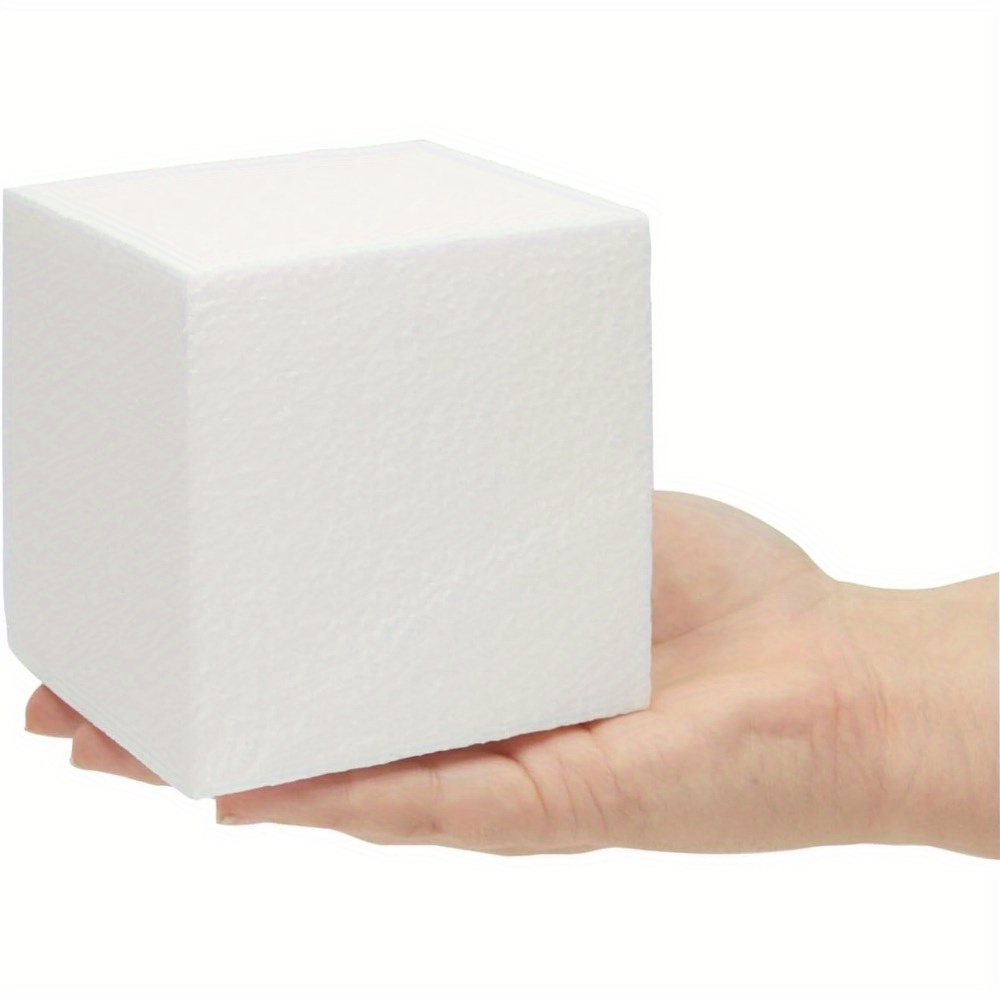 Craft Foam Blocks Diy Polystyrene Cubes Arts Crafts Floral - Temu