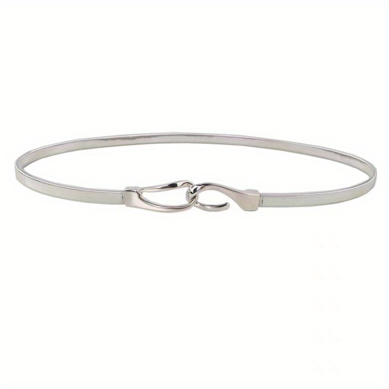 Women's Adjustable Golden-Tone Chain Belt - Versatile Metal Waist belt for Casual, Wedding & Daily Wear - Standard Size Fashion Accessory GM073, Waist Jewelry, Casual Outfit Accessory, Sleek Metallic Finish