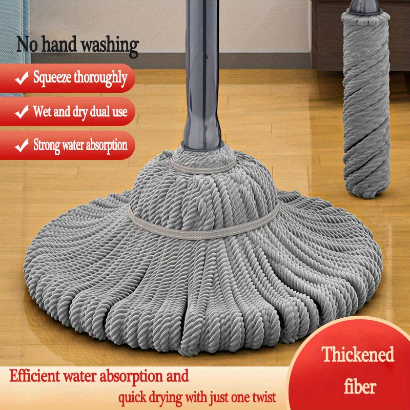 

No Hand Washing Mop Mop Floor Cleaning Rotating Self Twisting Water Mop Lazy Person Mop Floor Cleaning Tools