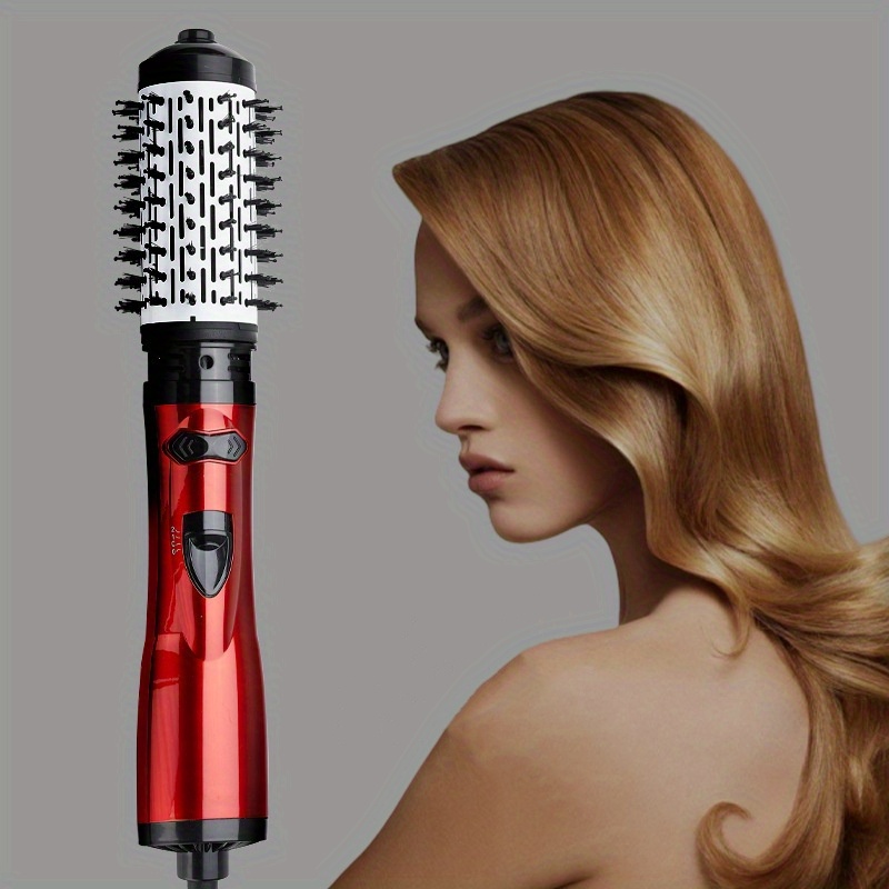 

2-in-1 Electric Rotating Hair Comb, Curling Iron, Electric Hot Air Comb(with Power Off Protection), Gifts For Women