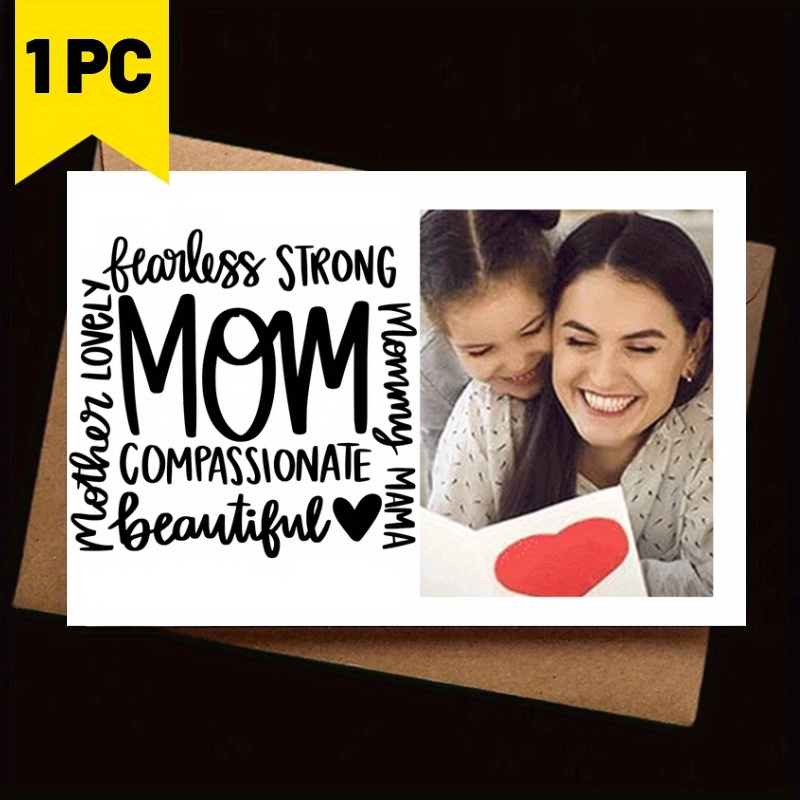 photo customization personalized custom your photo image mothers day card gifts for women from daughter from son mothers day gifts mothers day decorations gift cards thank you cards details 1