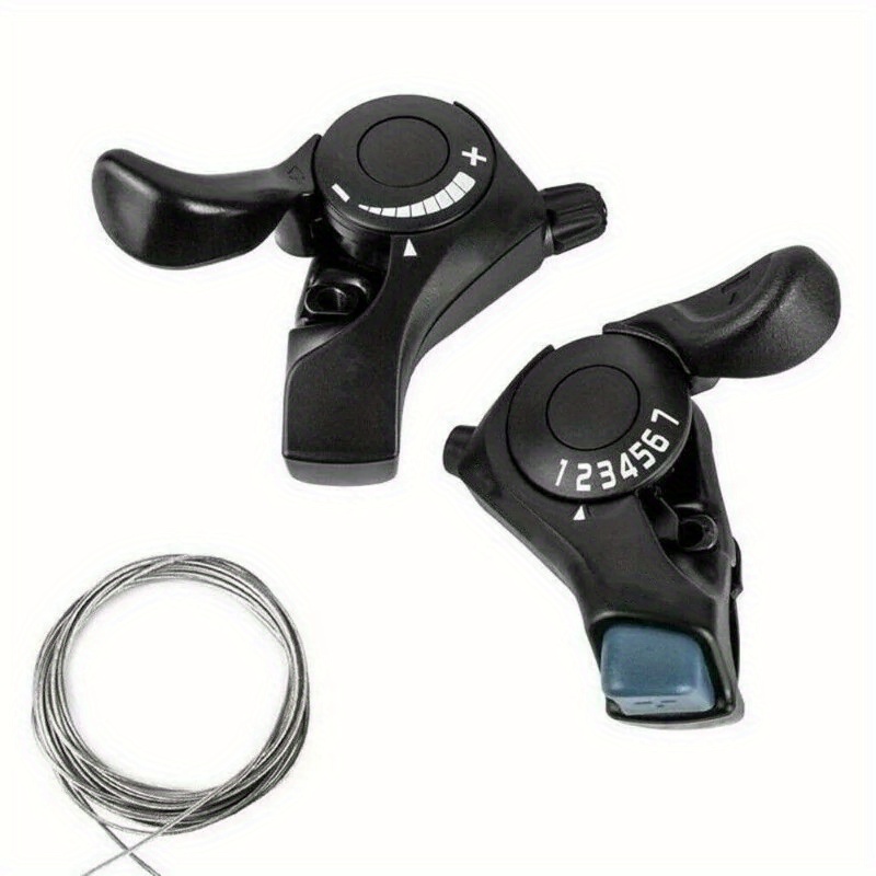 

Mtb Mountain Bike Transmission 6.7/21 Speed Tx30-7 Trigger Shifters, Thumb Gear Shift Levers Bicycle Derailleur