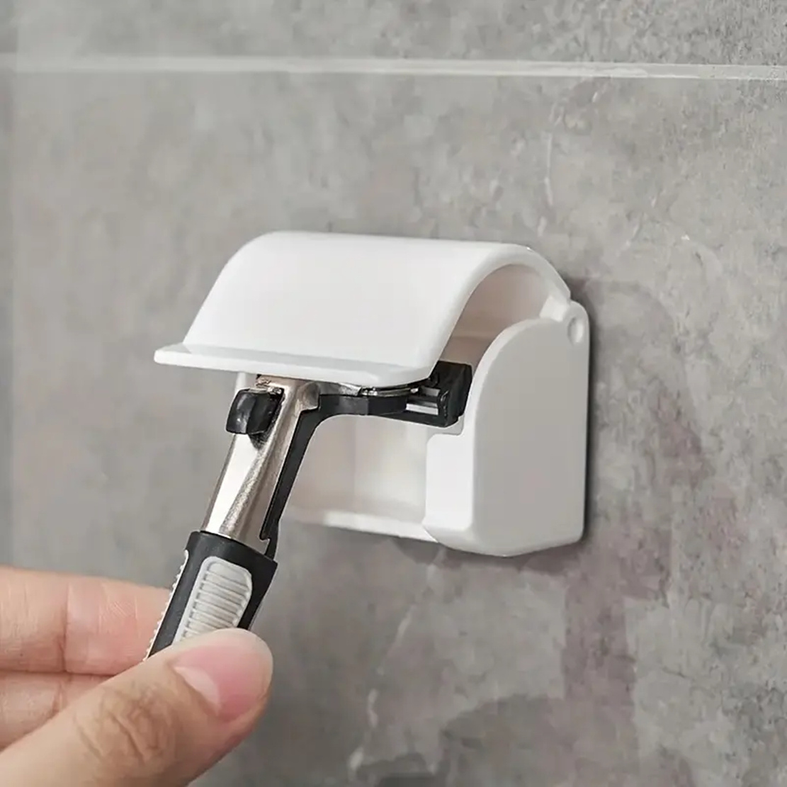 

Shower Razor Hanger And Electric Toothbrush Holder - Organize Your Bathroom With Ease!