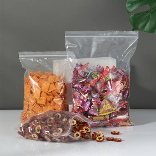 Heavy-Duty 4.72x7.09inch Double-Sided PE Self-Sealing Bags, Transparent Storage Pouches for Clothing and Accessories