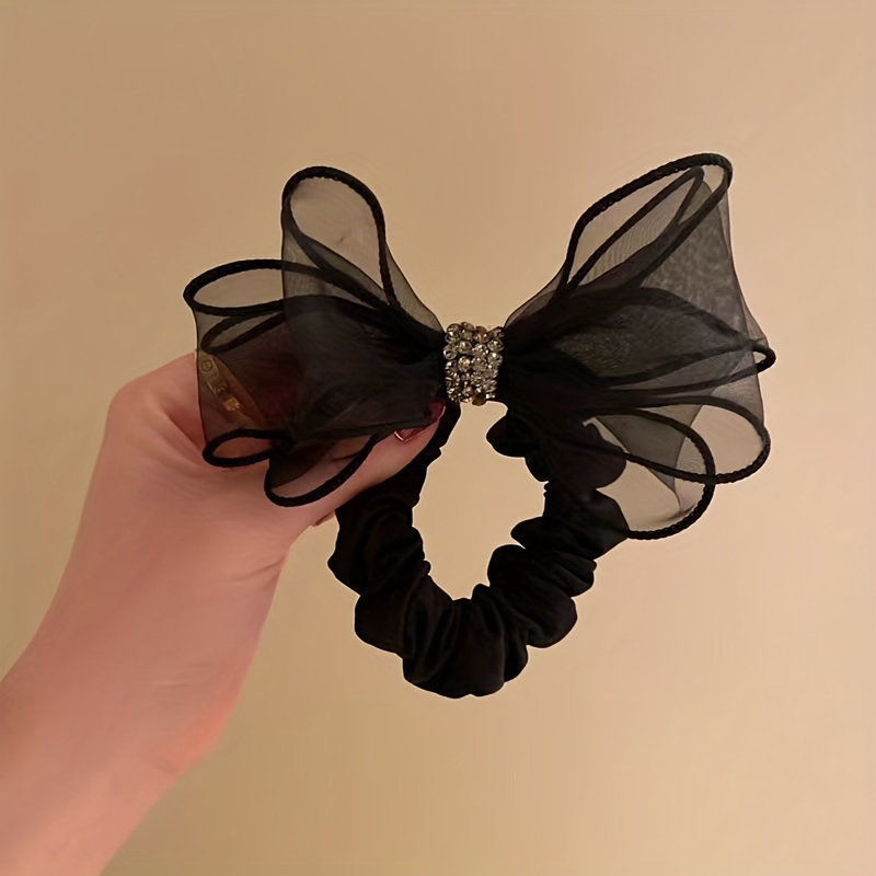 set 3 elegant vintage bow headbands high - Temu Australia display picture 1