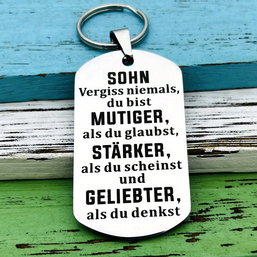 Inspirational Keychain For Graduation, Perfect Gift Idea For Your Son Or Daughter, Ideal For Birthdays Or As A Stocking Stuffer