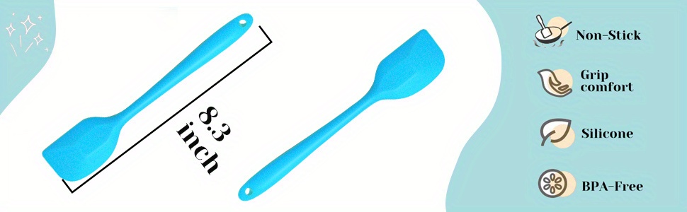 84pcs silicone spatula silicone spatula scraper mini silicone spatula jam spatula high temperature resistant cream spatula stirring and baking tool kitchen utensils apartment essentials details 1