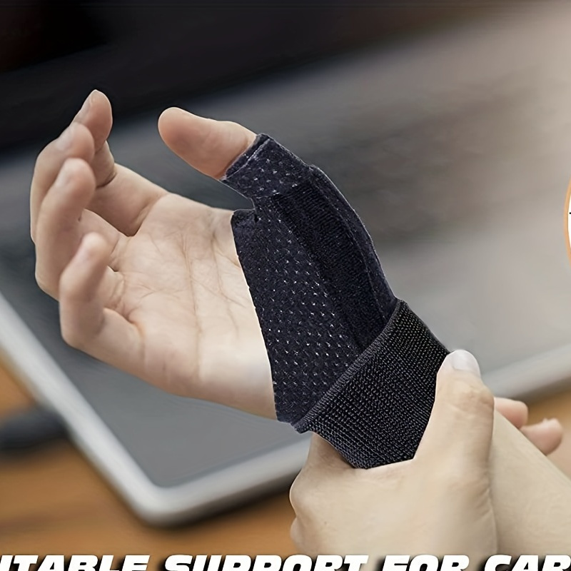 

1pc Lightweight And Breathable Thumb & Wrist Stabilizer Compression Splint Brace