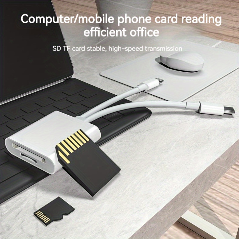 

Multi-functional Card Reader For Sd And Tf Memory Cards For Type-c Phones