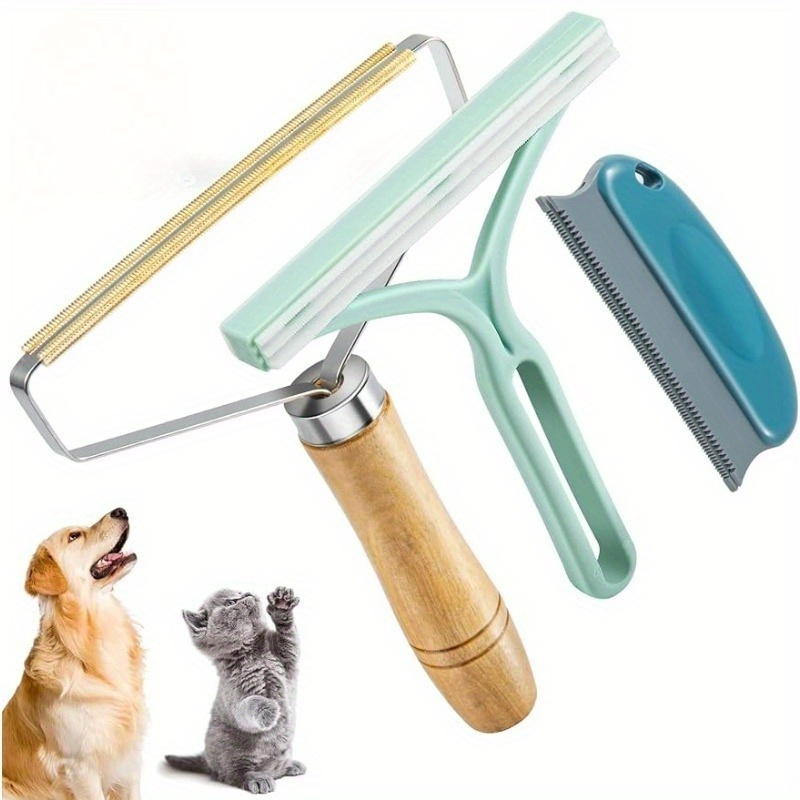 

2-pack Portable Pet Hair Remover For Cats And Dogs, Reusable And Easy To Clean