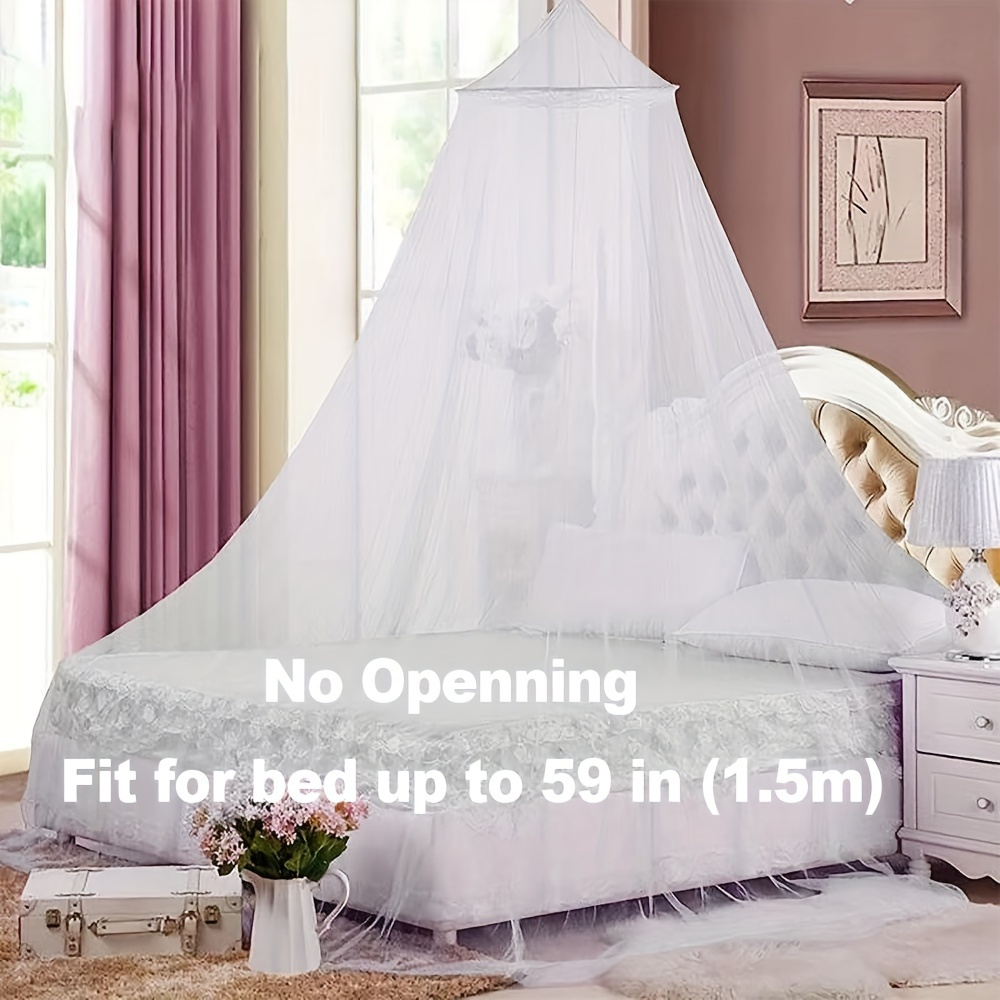 1pc elegant dome mosquito net canopy   multifunctional all bed sizes   camping protection details 1