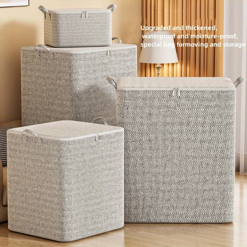 

organizer" Heavy-duty Storage Solution - Large Capacity For Clothes, Quilts & More