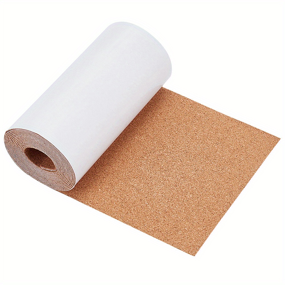 

1roll Cork Insulation Sheet Self-adhesive For Coaster Wall Decoration Party And Diy Crafts Supplies Peru 150x1mm 2.5m/roll