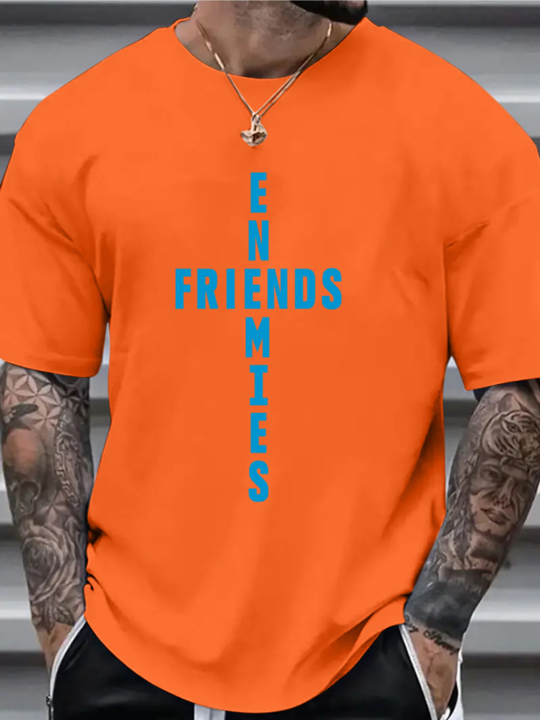 camiseta oversize hombre tv friends Temu Uruguay
