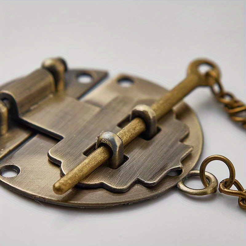 Fermoir De Valise Vintage – Bronze Antique, Loquet Pour Boîte à Bijoux, 26x16mm