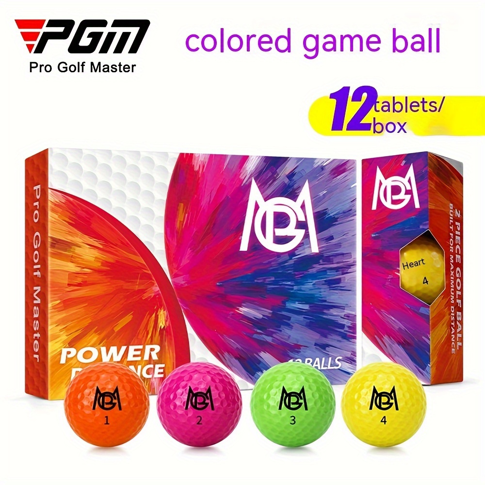 

12pcs Golf Balls - Practice & - Includes Gift Box!