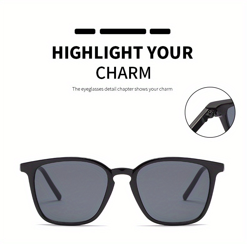 New Minimalist Retro Glasses for Men And Women, Trendy European And American Style, Popular Among Influencers, Perfect for Celebrity Street Photography