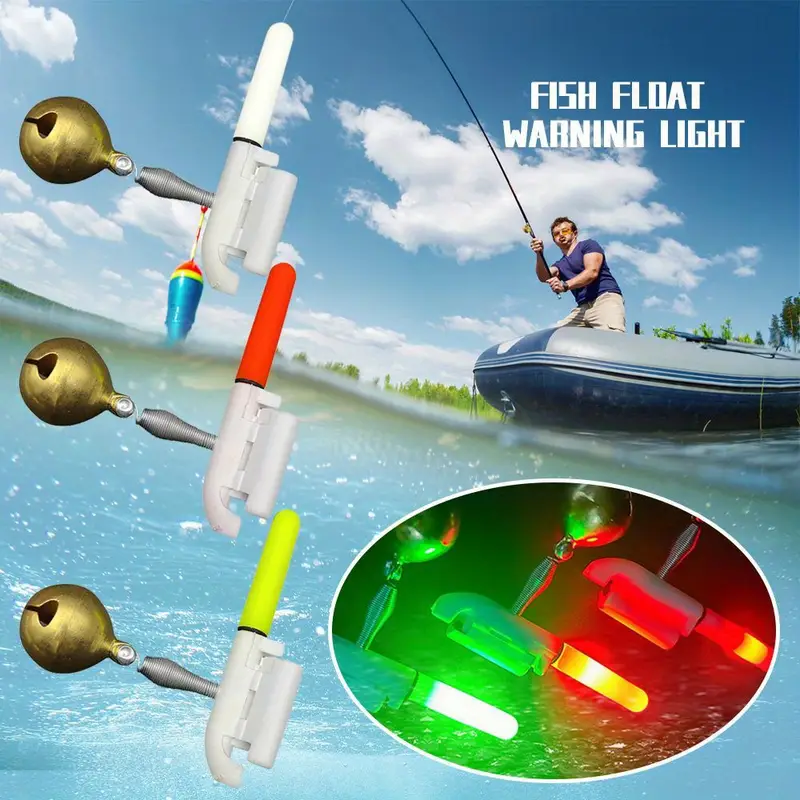 electronic fishing pole alarm Rod Bite Buzzer with Bright LED Indicator Fishing Bite Alarm Electronic
