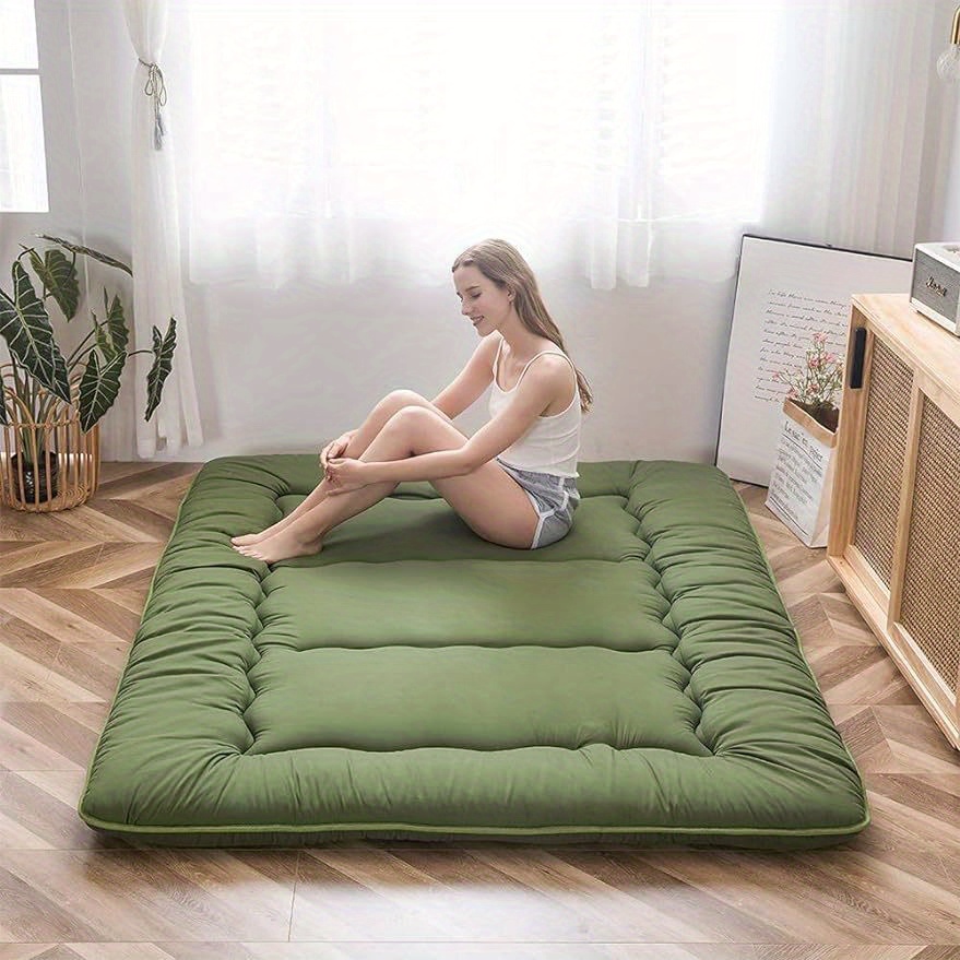 foldable futon floor mattress thicken tatami mat full size Temu Belgium