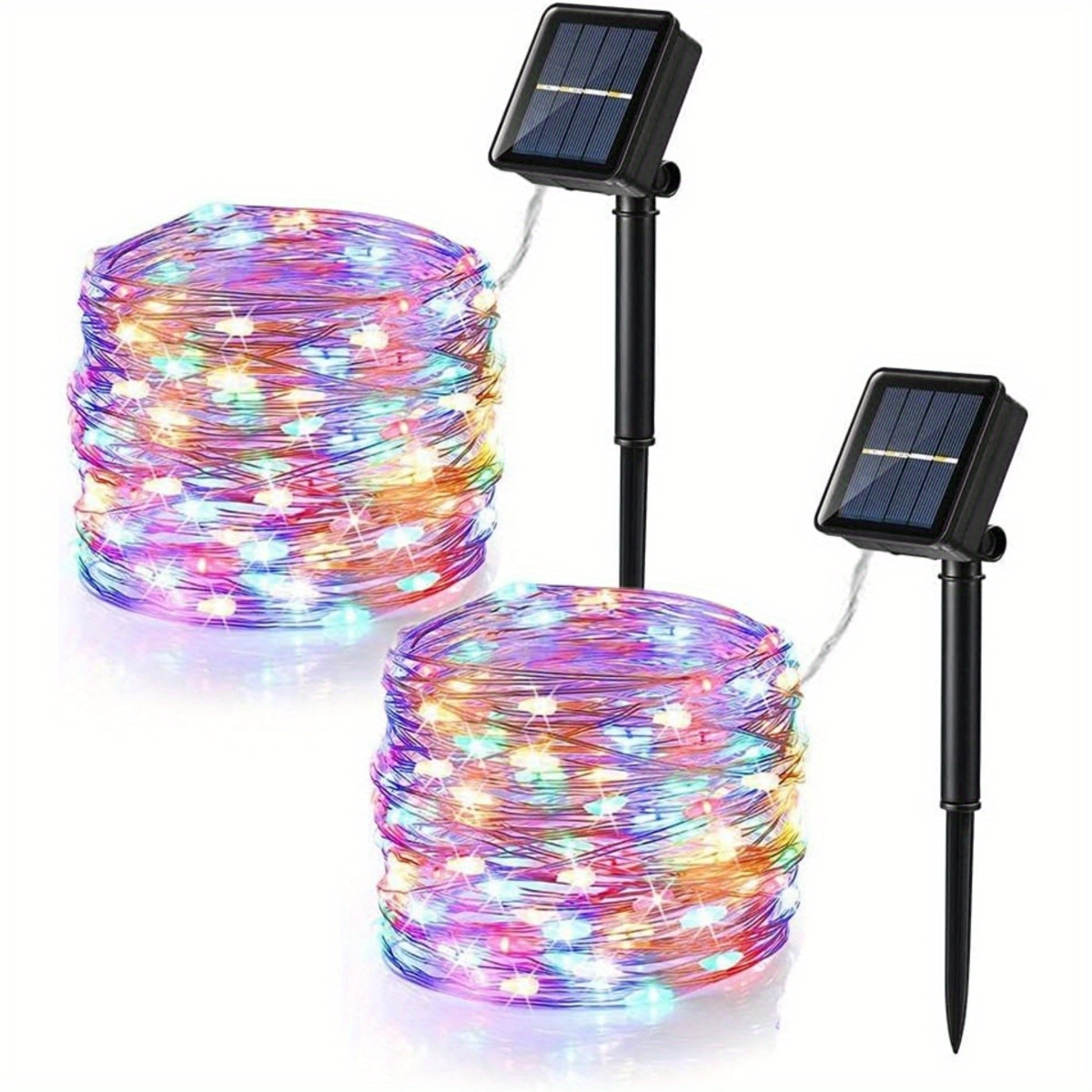 

1pc 7/12/22/32m Solar Led Light, Outdoor Solar String Light, Fairy Light, Home Street Garland Christmas Decorations Christmas String