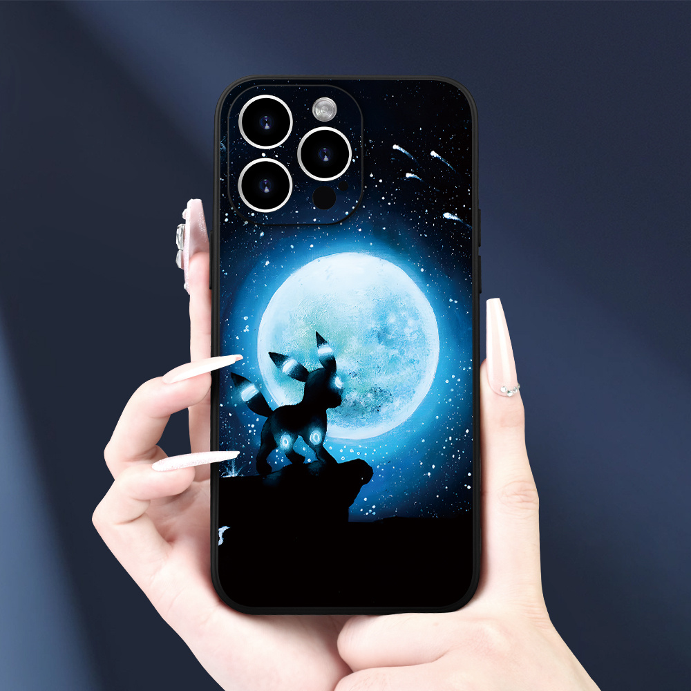 

Blue Moon Painted Print Mobile Phone Case For Iphone 15 14 13 12 11 Xs Xr X 7 8 Plus Pro Max Mini