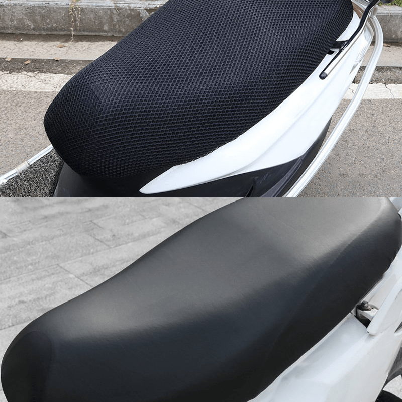 

1pc Motorcycle Seat Covers, Rain And Dust Resistant, And Breathable And Insulated Options, Suitable For Motorcycle Scooter Seat Covers, Seat Protectors, And Sun Protection Of Seat Cushions