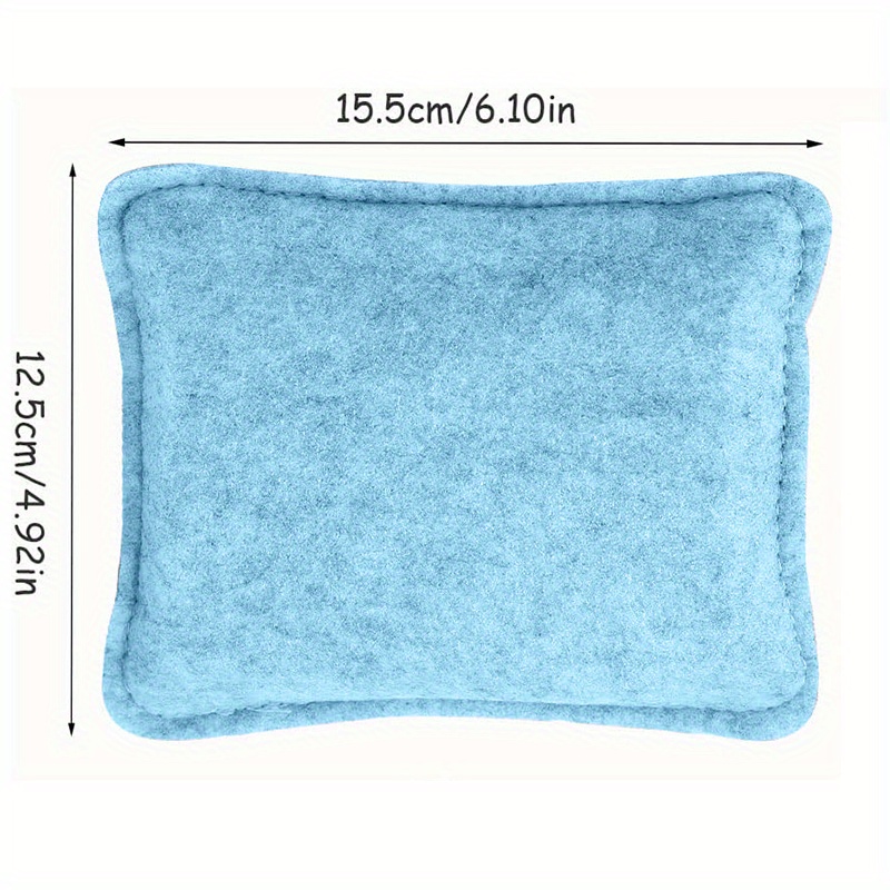 Image of 1pc Needled Felting Pad, 6x4.92x1.38 Inch, Thick And Firm Premium Felting Foam Mat, Diy Needle Felting Supply For Diy Craft