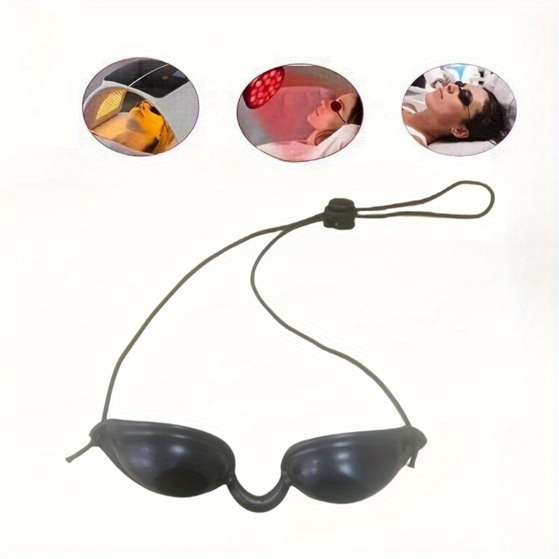 

Tanning Goggles, Eye Protection Glasses With Adjustable Frame, No Fragrance, Beach And Pool Use