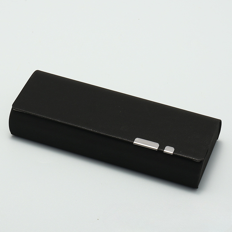 Fashionable And Minimalist Glasses Storage Box, Faux Leather Compression-resistant Glasses Case