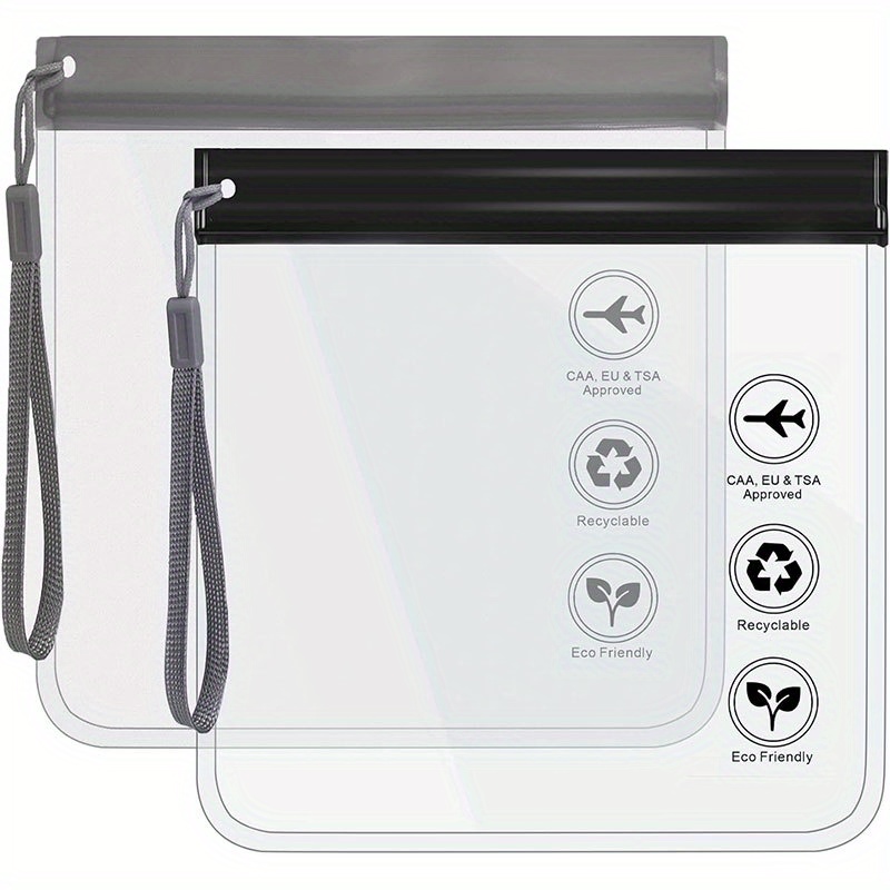 Avión Bolsa Viaje Transparente Velas Equipaje De Mano En Avion Que