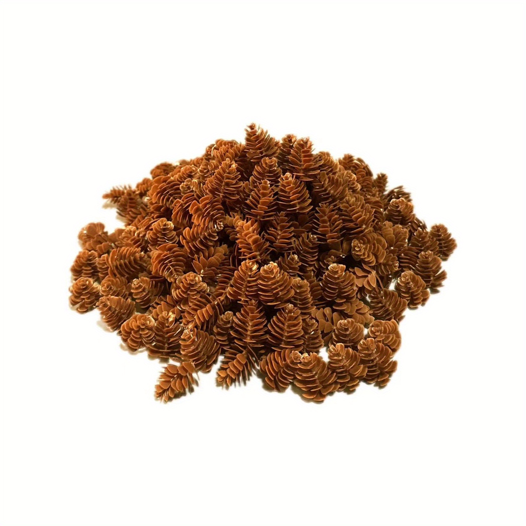 

100pcs Artificial Topiaries Pine, 75.8g About 100 Mini Pine Cones-diy Crafts, Home And Wedding Decorations-autumn And Christmas Decorations, Home Decor, Home Supplies