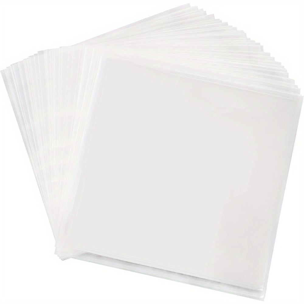 

50/100pcs Sleeves For , Clear Plastic 12“ Lp Sleeves Album , & Double Sleeves For