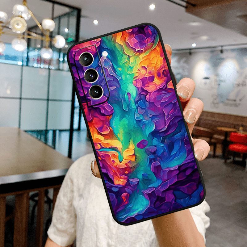 

Shockproof Tpu Protective Phone Case For Samsung Galaxy S10-s24, Note 10-20, A Series - Drop Resistant Soft Cover With Fashion Print