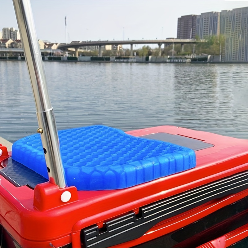 

1pc Fishing Seat Box Cushion, Latex High Elastic Cushion, Fishing Supply