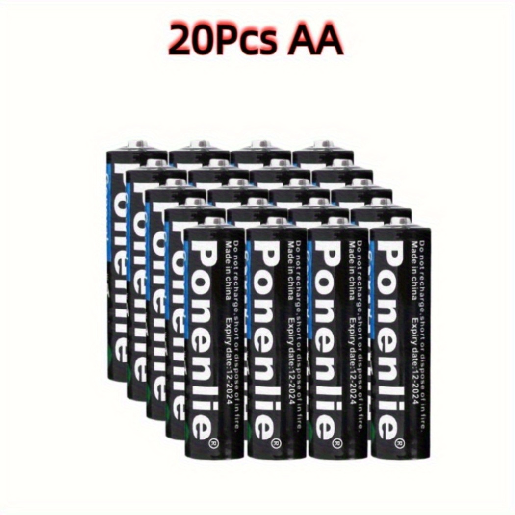 

20/24/32/48pcs Aa Batteries Batteries For Alarm Mic Mp3, , , , Toy, For Cd , , Halloween -o-, -use Non-rechargeable Batteries