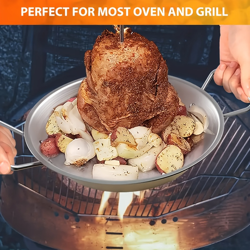 SUPPORTO POLLO CON WOK Napoleon Accessori per cottura | Il Mondo Del Barbecue