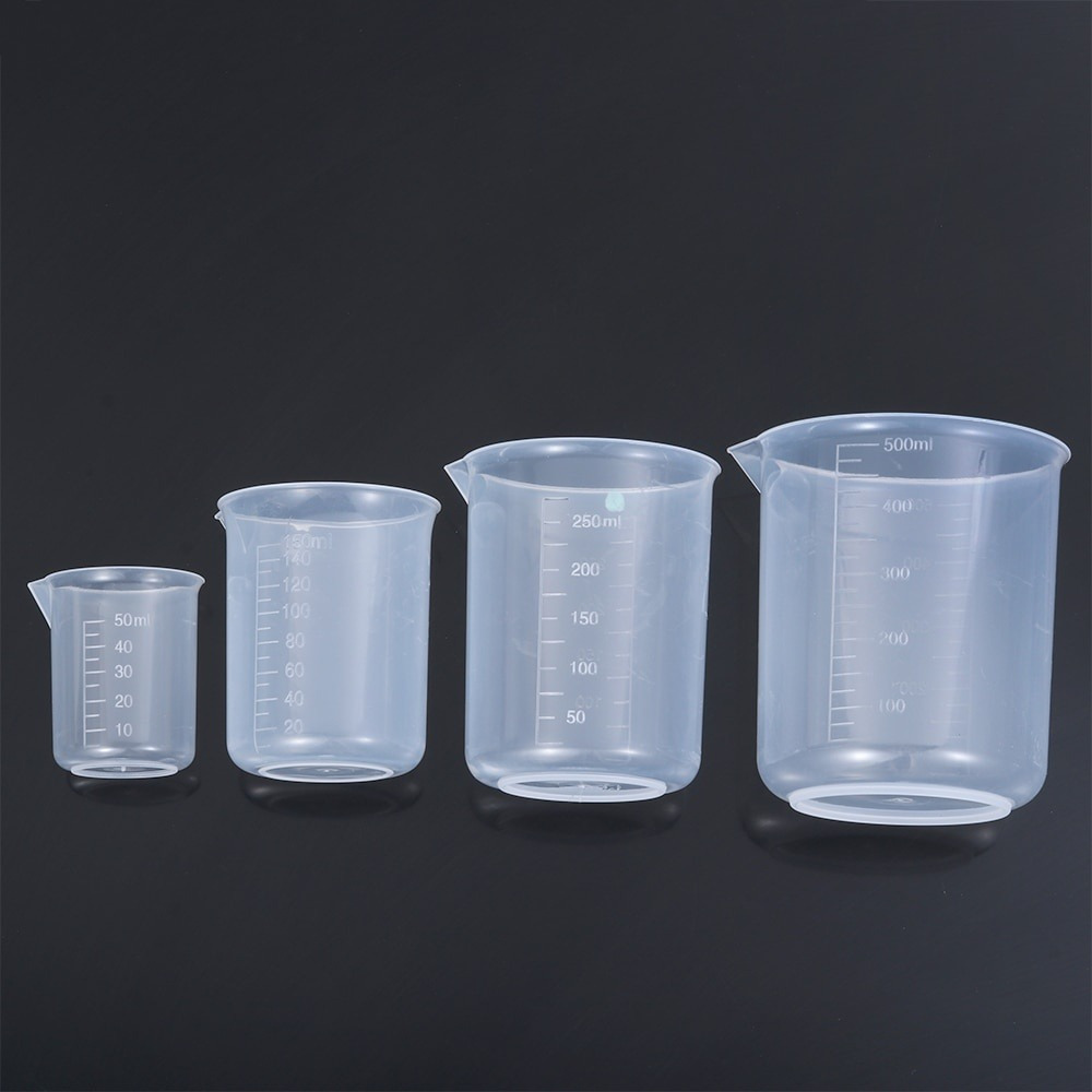 

4pcs Plastic Measuring Cups Set - Graduated Beakers For , Kitchen, , & Measurement