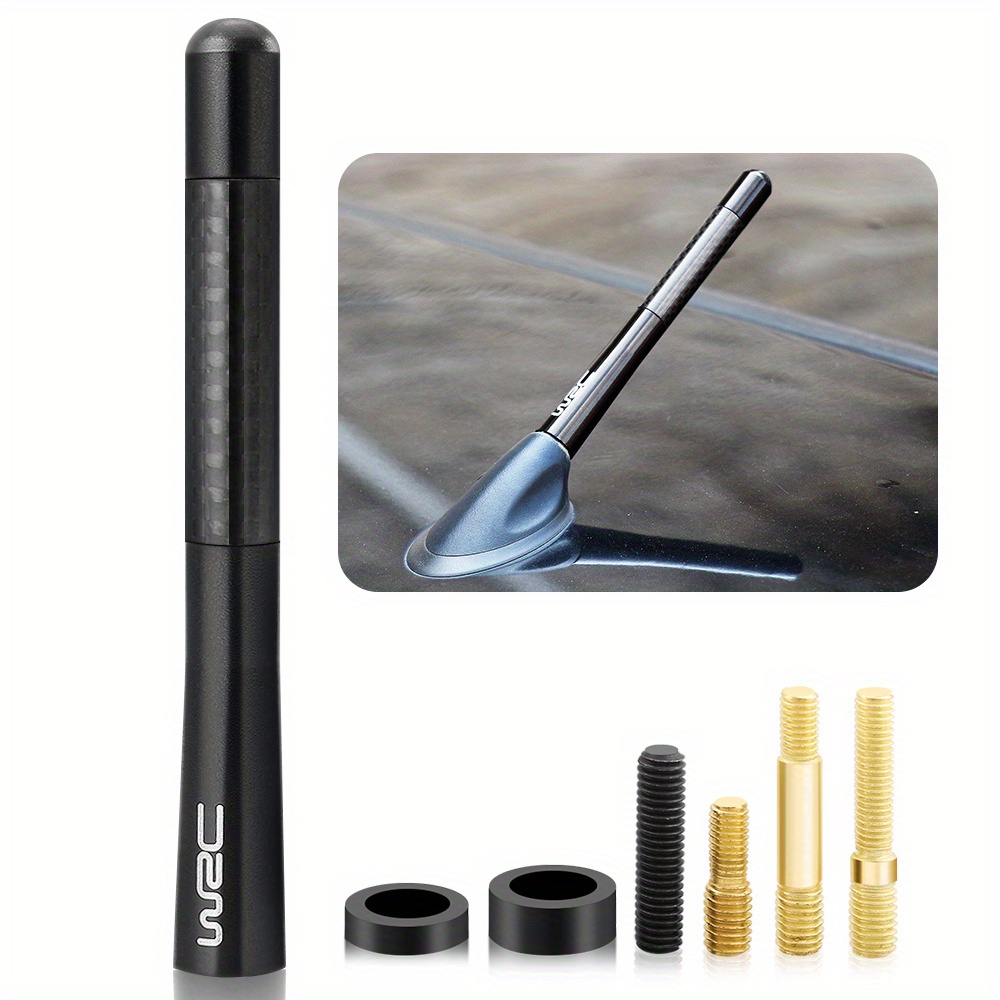 

Universal Car Kit - Carbon Fiber Metal Short Radio Antenna With Improved Signal Reception