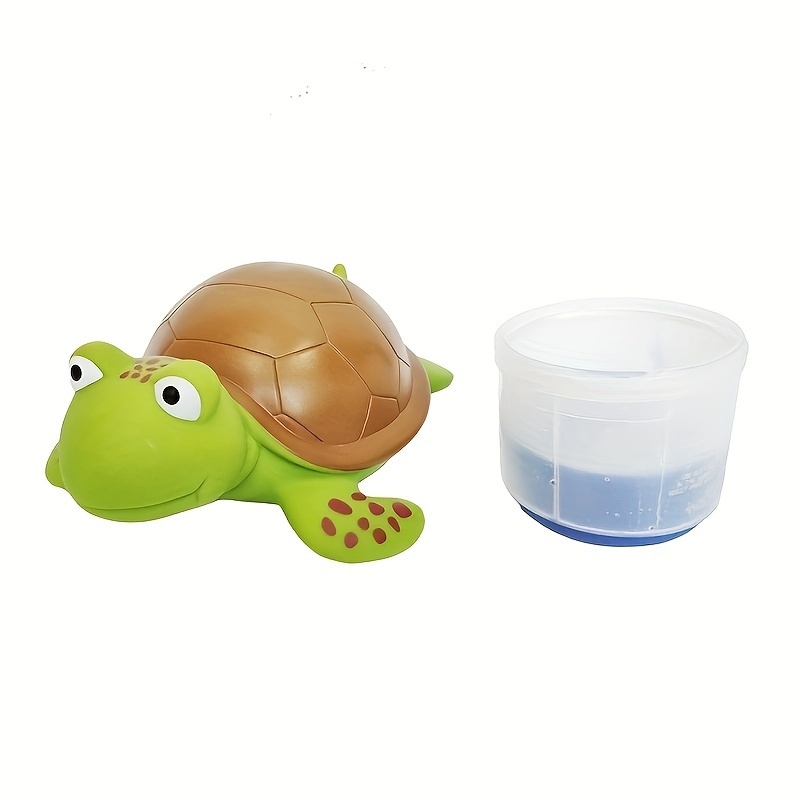 

1pc, Cute Cartoon Turtle Floating Pool Chlorinator Dispenser, Pvc Swimming Pool Spa Purifier Accessory For Indoor Outdoor Pool Cleaning Supplies