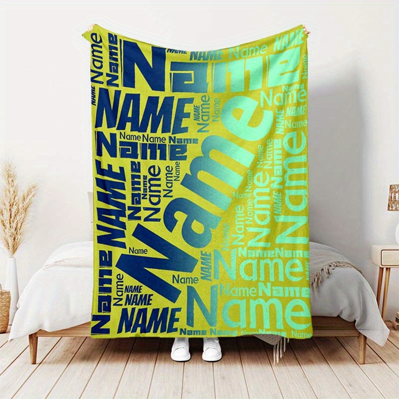 

1pc Blanket, Personalized Nap Blanket, Blanket,