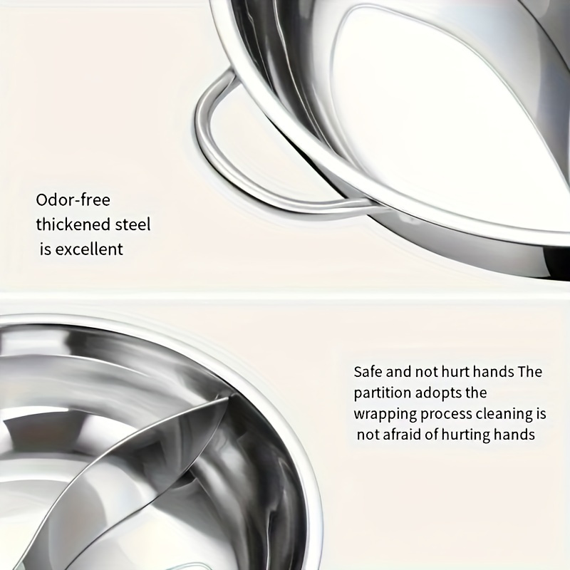 versatile stainless steel pot for hot   dual handle induction gas stove compatible   home or restaurant kitchens details 4