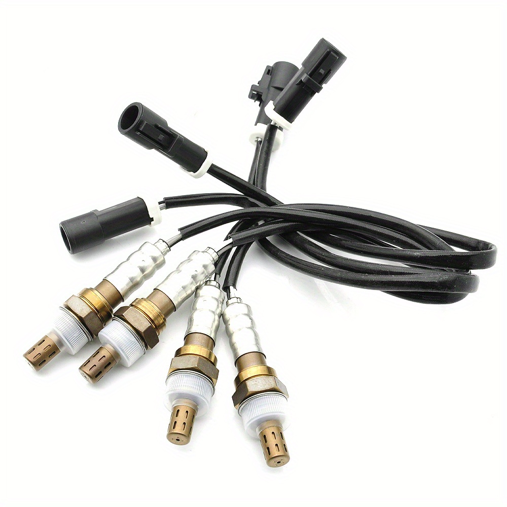 

Bundle Of 4 Oxygen O2 Sensors Compatible For Ford F150 Pickup Trucks With Engine Sizes 4.2l, 4.6l, And 5.4l Manufactured Between 1997 And 2008