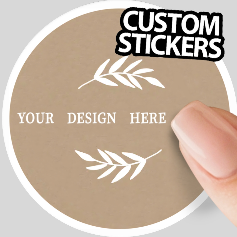 TEMU (40pcs/set 1.8in/4.5cm Large Size) Custom Wedding Bags Business Stickers Logo Stickers [40pcs 1.8in/4.5cm] Customised Personalized Stickers