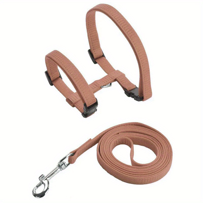 Collar Harness Leash Adjustable Nylon Pet Traction Cat Kitten Halter Collar Cat Product Small Pet Harness Belt
