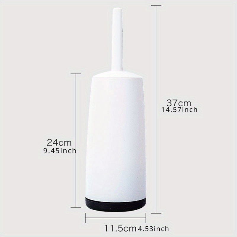 Image of Toilet Household Toilet Brush Household Cleaning Brush Plastic Japanese Modern Easy Toilet Brush With Pedestal Toilet No Dead Toilet Toilet