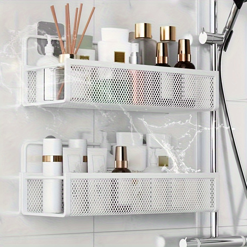 

1pc Bathroom Storage Hanging , Toothbrush , Storage , , Kitchen , Suitable For Storing Supplies, , , Etc. For Kitchen, Bathroom Dressing Table