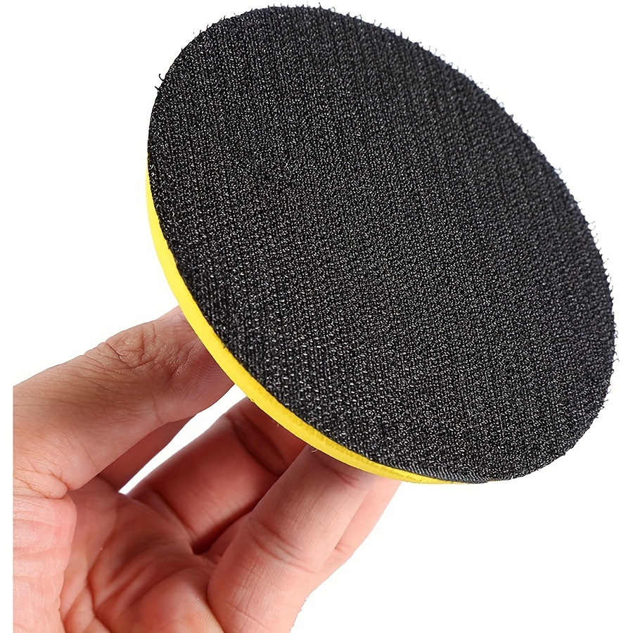 

1pc 125mm M14 Self-adhesive Polishing Pad - Fine Grit Corn Cob Fabric, Angle Grinder Sanding Disc For Smooth Finish
